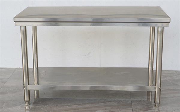 自助餐厨房设备不锈钢环保加厚苏州双层工作台打荷台